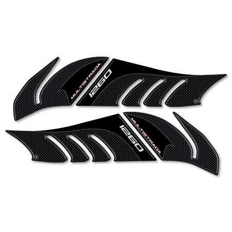 ADESIVI gel 3D PROTEZIONI SERBATOIO compatibili per MOTO DUCATI MULTISTRADA 1260